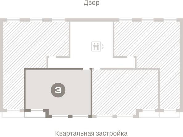 
  Продается 3-комн. квартира 128.82 м², в ЖК Европейский берег, дом 49. Фото 2.