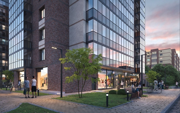 
  Продается 1-комн. квартира 41.8 м², в ЖК Тетрис, корпус 1. Фото 3.