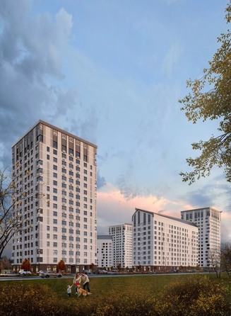 
  Продается 2-комн. квартира 47.4 м², в ЖК 12 дворов, дом 2. Фото 2.