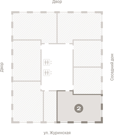 
  Продается 2-комн. квартира 74.75 м², в ЖК Город на озере. Фото 3.