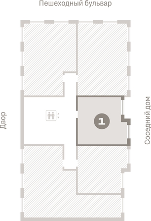 
  Продается 1-комн. квартира 45.65 м², в ЖК Пшеница, дом 2.1. Фото 2.