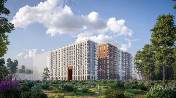 
  Продается 1-комн. квартира 35.7 м², в ЖК Сила леса, корп 2. Фото 2.