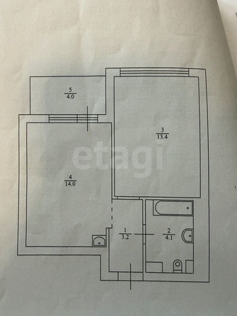 
  Продается 2-комн. квартира 34.7 м², в ЖК Тайгинский парк, дом 2. Фото 3.