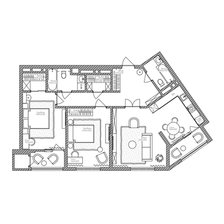 
  Продается 3-комн. квартира 93.4 м², в ЖК Беринг, дом 2. Фото 5.