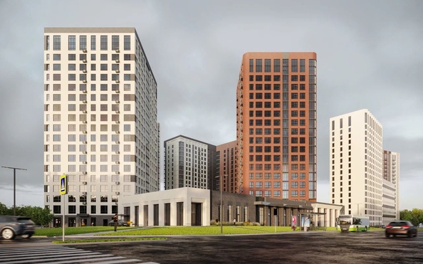 
  Продается 1-комн. квартира 36.1 м², в ЖК Фора, дом 6. Фото 1.
