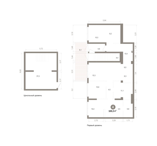 
  Продается 3-комн. квартира 169.28 м², в  Квартал Молодость, дом 1. Фото 1.