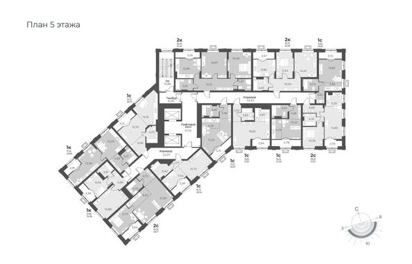 
  Продается студия 34.82 м², в ЖК Рафинад, дом 1. Фото 1.