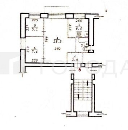 
  Продается 3-комн. квартира 42.2 м². Фото 20.