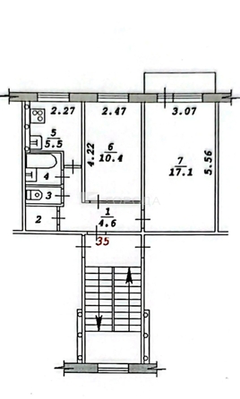 
  Продается 2-комн. квартира 42.2 м². Фото 16.