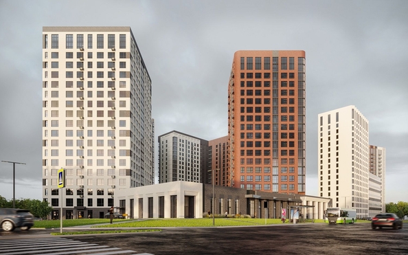
  Продается 3-комн. квартира 76.95 м², в ЖК Фора, дом 1. Фото 1.