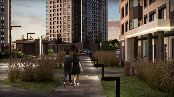 
  Продается 1-комн. квартира 46.48 м², в ЖК Астон. Шесть звёзд, 2. Фото 4.
