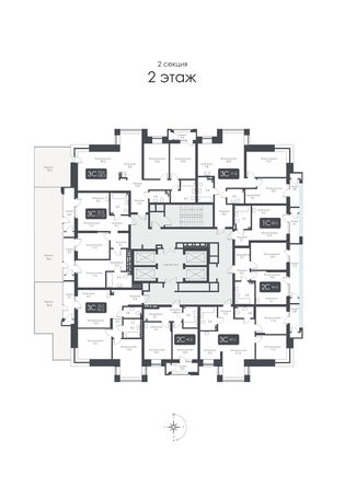
  Продается 3-комн. квартира 69.2 м², в ЖК СИТИ ТАУЭРС, дом 2. Фото 37.