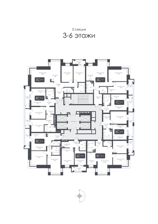 
  Продается 3-комн. квартира 77.7 м², в ЖК СИТИ ТАУЭРС, дом 2. Фото 37.
