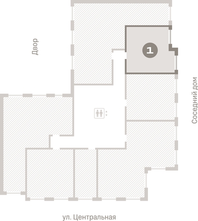 
  Продается 1-комн. квартира 46.41 м², в ЖК Пшеница, дом 2.1. Фото 2.