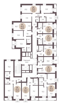 
  Продается 1-комн. квартира 37.5 м², в ЖК Зеленый город, дом 1. Фото 1.