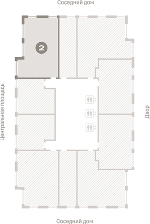 
  Продается 2-комн. квартира 74.71 м², в ЖК Европейский берег, дом 45. Фото 3.