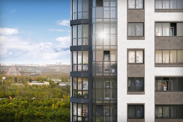 
  Продается 1-комн. квартира 46.41 м², в ЖК Астон. Шесть звёзд, 1. Фото 4.