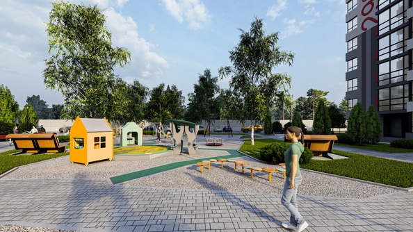 
  Продается 1-комн. квартира 29.1 м², в ЖК Азимут, дом 3. Фото 2.