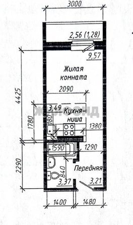 
  Продается студия 20 м². Фото 7.