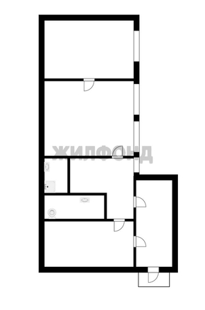 
  Продается дом 57.1 м². Фото 1.