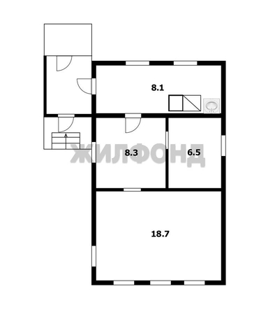 
  Продается дача 41.6 м². Фото 4.