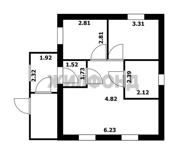
  Продается дом 58.9 м². Фото 27.