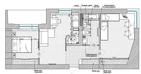 
  Продается 3-комн. квартира 70 м², в ЖК На Тульской, 1 этап. Фото 20.