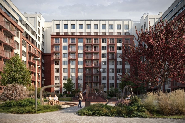
  Продается студия 22.6 м², в ЖК 1956 на улице Станиславского. Фото 2.