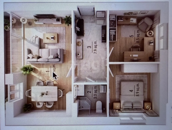 
  Продается дом 50 м², в КП Благодатный. Фото 10.
