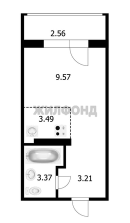 
  Продается студия 19.7 м². Фото 14.