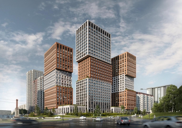 
  Продается студия 41.7 м², в ЖК Лемонт, башня Маре. Фото 1.