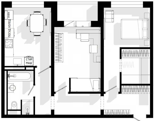
  Продается 2-комн. квартира 63.5 м², в ЖК Галактика, дом 5 Плутон. Фото 5.