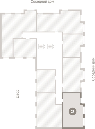 
  Продается 2-комн. квартира 57.5 м², в ЖК Лебедевский квартал, д 1. Фото 3.