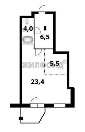 
  Продается студия 40 м². Фото 8.