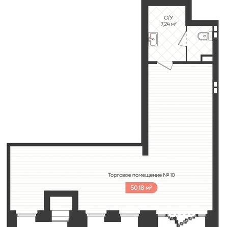 
  Продается офис 50 м², в ЖК Баланс, 3 очередь. Фото 1.