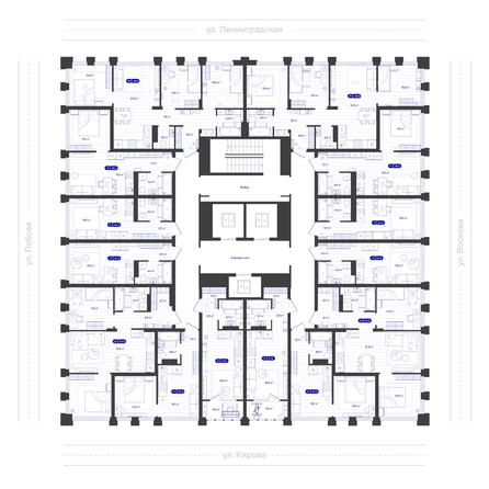 
  Продается 3-комн. квартира 68.82 м², в ЖК Баланс, 4 очередь. Фото 2.