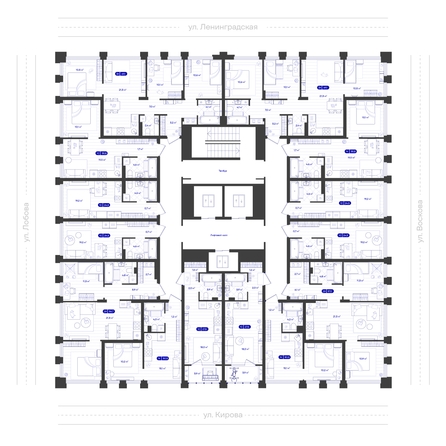 
  Продается 2-комн. квартира 57.03 м², в ЖК Баланс, 4 очередь. Фото 2.