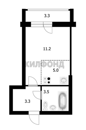 
  Продается студия 25 м². Фото 7.