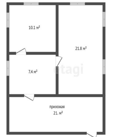 
  Продается дом 60 м². Фото 5.