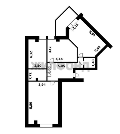 
  Продается 3-комн. квартира 82.3 м². Фото 1.