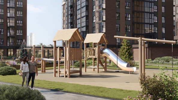 
  Продается студия 32 м², в ЖК Счастливый квартал, дом 1. Фото 6.