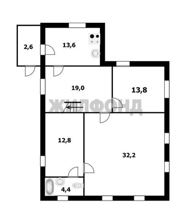 
  Продается дом 122.8 м². Фото 25.