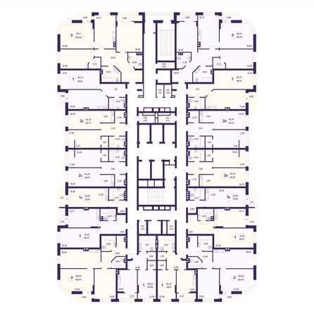
  Продается 1-комн. квартира 46.72 м², в ЖК Астон. Шесть звёзд, 1. Фото 3.