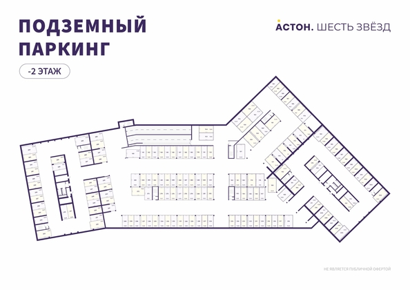 
  Продается парковка 14.06 м², в ЖК Астон. Шесть звёзд, 1. Фото 1.