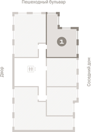 
  Продается 1-комн. квартира 71.21 м², в ЖК Пшеница, дом 2.1. Фото 2.