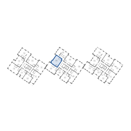 
  Продается 2-комн. квартира 59.99 м², в ЖК Спектр, дом 10. Фото 3.