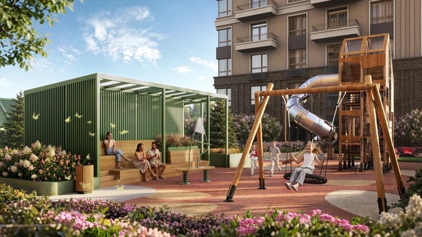 
  Продается студия 38 м², в ЖК Грибоедовский сад. Фото 9.