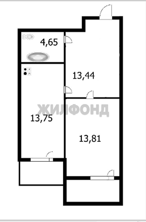 
   Продам 1-комнатную, 46 м², Тульская ул, 80

. Фото 8.