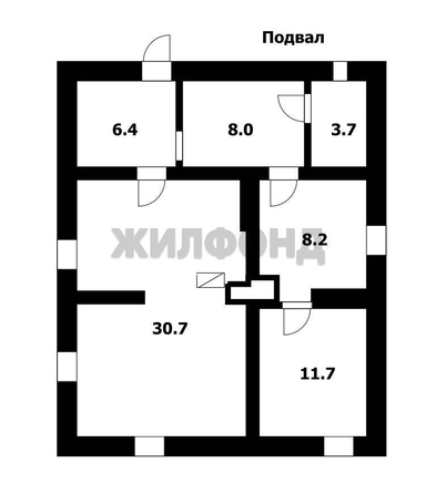 
   Продам дом, 146.6 м², Новосибирск

. Фото 31.