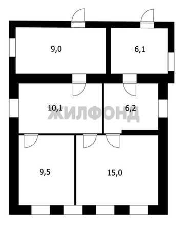 
   Продам дом, 37.6 м², Новосибирск

. Фото 24.